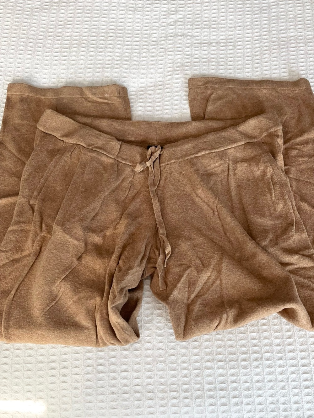 GAP Cash Soft maternity Drawstring Sweatpants - Camel Brown size XL